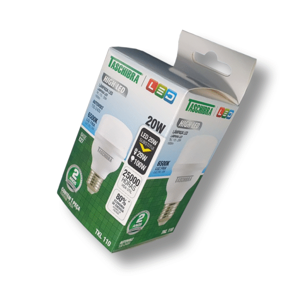 Lâmpada LED Bulbo 20w - Taschibra - Imagem 2