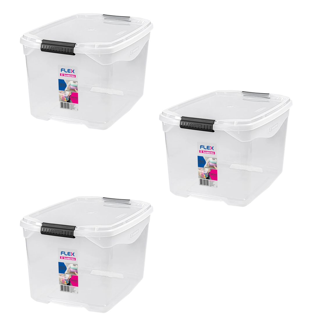 Kit 3 Organizador 29 Litros Flex – Sanremo