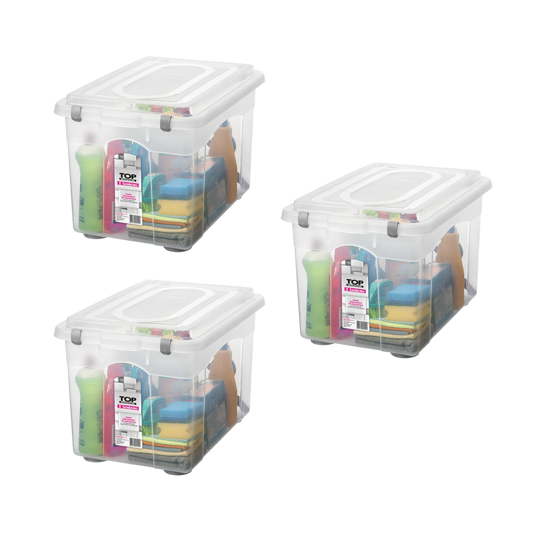 Kit 3 Organizador 56,1 Litros TopStock – Sanremo