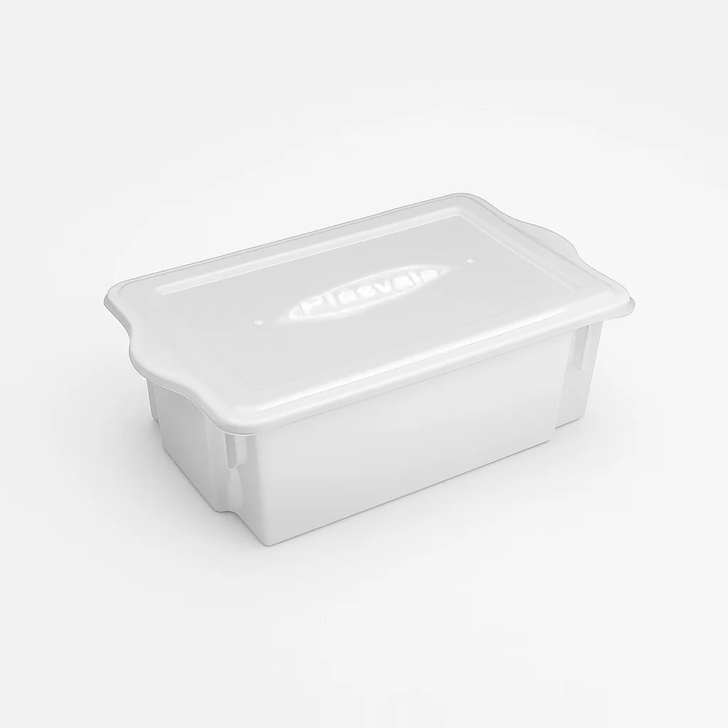 Caixa Empilhável 24.5L Com Tampa – Plasvale