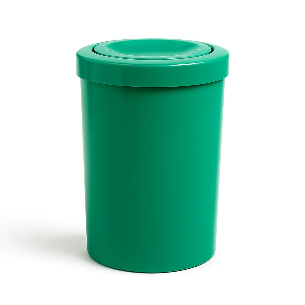 Cesta de Lixo 15L Flip-Top