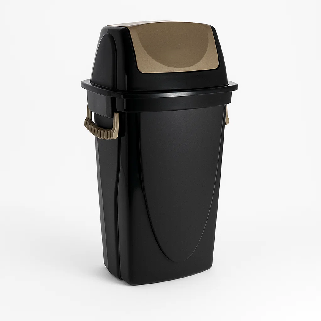 Lixeira E-Black Basculante 45L