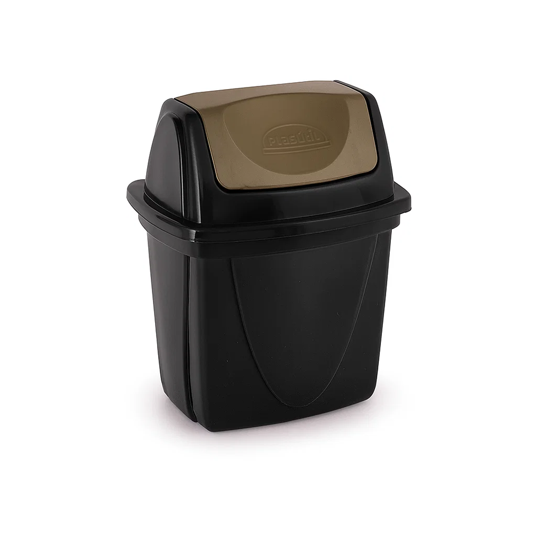 Lixeira E-Black Basculante 6,5L