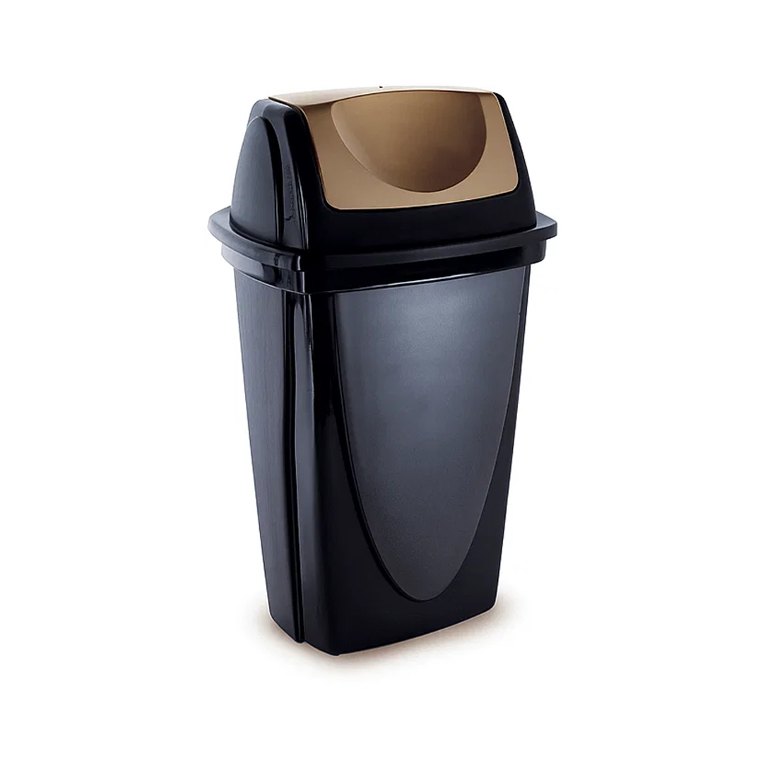 Lixeira E-Black Basculante 9L