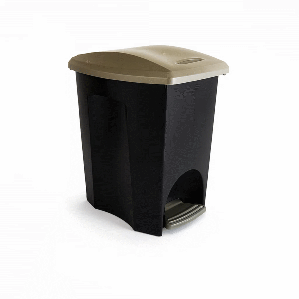 Lixeira E-Black c/ Pedal 15L